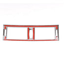 Carbon Fiber Style ABS Center Air Conditioning Vent Frame Trim For Bmw X5 E D1C8