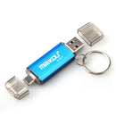 2 In 1 USB 3.0+ Type C OTG Flash Drive Memory Stick U Disk Blue 128GB