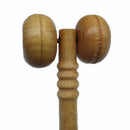 Wooden Roller Health Massager Reflexology Face Body Stress Relief Relax Spa ES