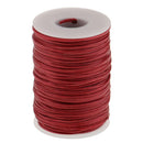70 Meters Flat Waxed Cord Sewing String Thread for Leather Craft 1.2mm Wide