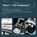 Baseus Car Sun Visor Sunglasses Clip Receipt Card Holder Auto Interior Organizer