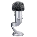 Microphone Furry Windscreen - Mic Wind Cover Fur Filter As Foam Cover For B T4R1