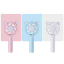 Cute Mini Portable Handheld Cooling Fan & Usb Rechargeable Desk Quiet Air C
