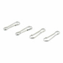 100 Finding Clasp Buckle Lanyard Hook Keychain ID Parts HOT