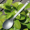 Titanium Spoon Outdoor Picnic And Household Dual-Use Tableware Ultralight B