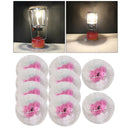 10x Lantern Mantles String-Tie Home Light Outdoor Lamp Mantle Net Sock