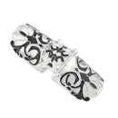 Women Fashion Jewelry Enamel Full Finger Armor Joint Knuckle Hollow Out Ring TO