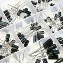 200pcs 15 Value 10~50V 0.1-220uF Electrolytic Capacitor Cas Assortment New P6A4