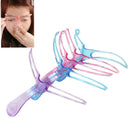 5 Pcs Eyebrow Template Grooming DIY Shaper Tool Shaping Stencil Kit For UNA