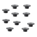 10Pcs Cycling Bicycle Headset Cover Bolt Screw Nut Head Covers Cap for M6 Bolt