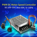 DC10-55V 12V 24V 36V 60A PWM Motor Speed Controller CW CCW Reversible Swit NGL