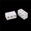 2Pcs High Temperature Ceramic Connector Block 15A 3 Way B Kw