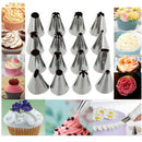 16X Russian Icing Piping Nozzles Set Pastry Tips Bags DIY Cake Decorating Baking