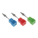 Tungsten Steel Nail Drill Bits - 3/32'' (2.35mm) Professional Emery Nail Drill