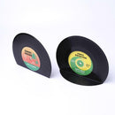 Creative Vinyl Record Bookends Book Ends Book Stopper Holder Home Desk Shelf