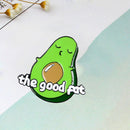 Clothing Bags Alloy Badge Women Men Cartoon Gourmet Drip Brooch Jewelry (4) A