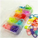 240 Pieces Knitting Crochet Locking Stitch Markers Stitch Needle Clip Count E2Y3