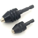 1/4 Inch Hex Shank Keyless Drill Chuck Quick Change Adapter Converter Drill