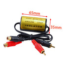 Stock Car RCA Amplifier Audio Noise Filter Ground Loop Isolator Suppressor