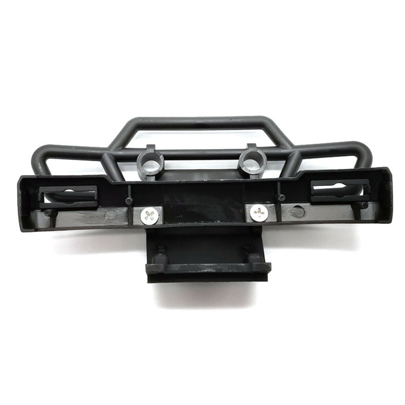 Black Plastic Front Bumper for WPL D12 RC Car Modification Decoration Parts