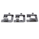 3Pcs/set Hemming Cloth Strip Presser Foot Sewing Machine Hemmer Rolled Hem LJ