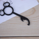 Mouse wine beer bottle opener ring keychain metal key chain kitchen supplies BX