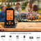 Wireless Remote Dual Probe Digital Meat Thermometer w/2 Probe For BBQ Oven Grill