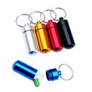 5x Medicine Pill Case Pill Box Pill Holder Bottle Container w/ Keychain EPH ROY