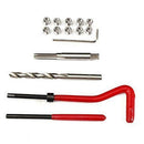 15pcs Thread Repair Insert Kit Car Wire Thread Inserts Tool Set (M12x1.75) A