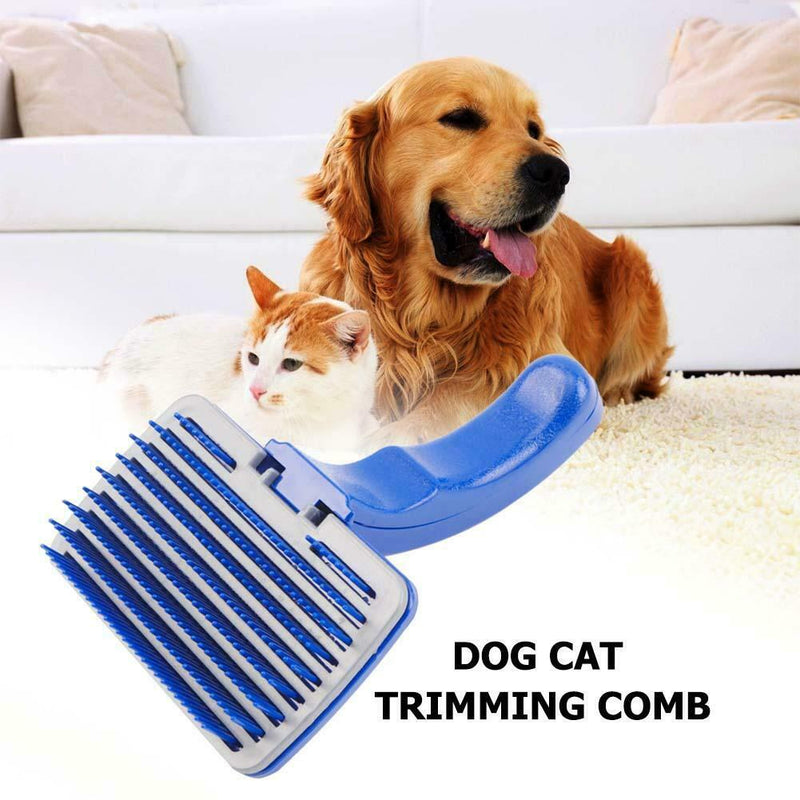 Manual Hair Removal Brush Plastic Hair Pet Comb Cat And Dog Hair Removal Supply