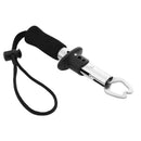 Stainless Steel Fish Grip EVA Handle Large Fish Lip Control Fishing Tool A