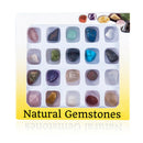 Bulk Lot 20Pcs Loose Natural Gemstones Crystals Mix Healing Chakra Stone Grade A