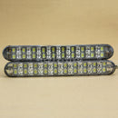 2x Car Daytime Running Light  DRL 30 LED Daylight Lamp with Turn Lights 12V