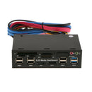 5.25 Inch Front Panel Multi-Function USB3.0 Hub, All-in-one Card Reader Support