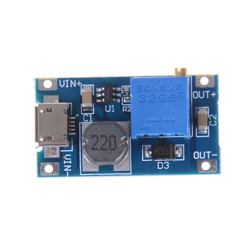 2A Booster Board DC-DC Step-up Module 2/24V Boost To 5/9/12/28V S Gw