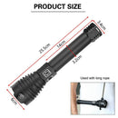XHP90 LED Flashlight Powerful Flash Light Camping Torch 26650 18650 Battery