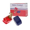 2X + / - Battery Jump Starter Fast-Disconnect Terminal Connector Top Post Caps