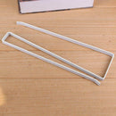 Kitchen Cabinet Door Rack Toilet Paper Towel Shelf Household Organizer