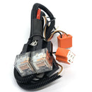 Heavy Duty  H4/9003 Headlight Booster Wire Harness Connector Relay Fuse Socket