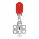 27Kg Short Bar Flanged Base Horizontal Toggle Clamps (4 Pieces)