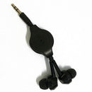 3.5mm Sport Headset Retractable Storage Super Bass Stereo In-Ear Earphone RQK