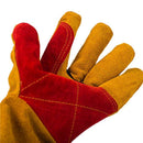 60cm Long Sleeves Welding Gloves Heat Resistant Stove Fire BBQ/Camping/Cook