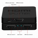 HDMI Splitter 1 x 2, 1 Input 2 Output HDMI Amplifier Switcher Box Hub Suppo