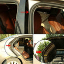 Black L-Shaped Seal Strip Car Door Trunk Weather Strip Edge Trim Hood J3W3