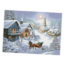 Dimensions Crafts Stamped Cross Stitch Kits 11 Count Aida Cloth - Winter