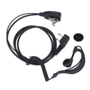 2 PIN Earpiece Headset PTT MIC for BAOFENG UV5R for KENWOOD