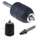 1Set 2-13MM 1/2-20UNF Drill Chuck with SDS Shaft Adaptor Keyless Heavy Duty T Gw