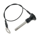 2xBall Head Lock Quick Release Pin Push Button 8mm, 45mm Durable