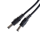 5.5x2.1mm 1Male  To 2 Female Plug DC Power Splitter Adapter For TV Camera CableJ
