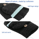 Knitting Wool Hand Warmer USB Winter Heater Thermal Heating Gloves Mitten